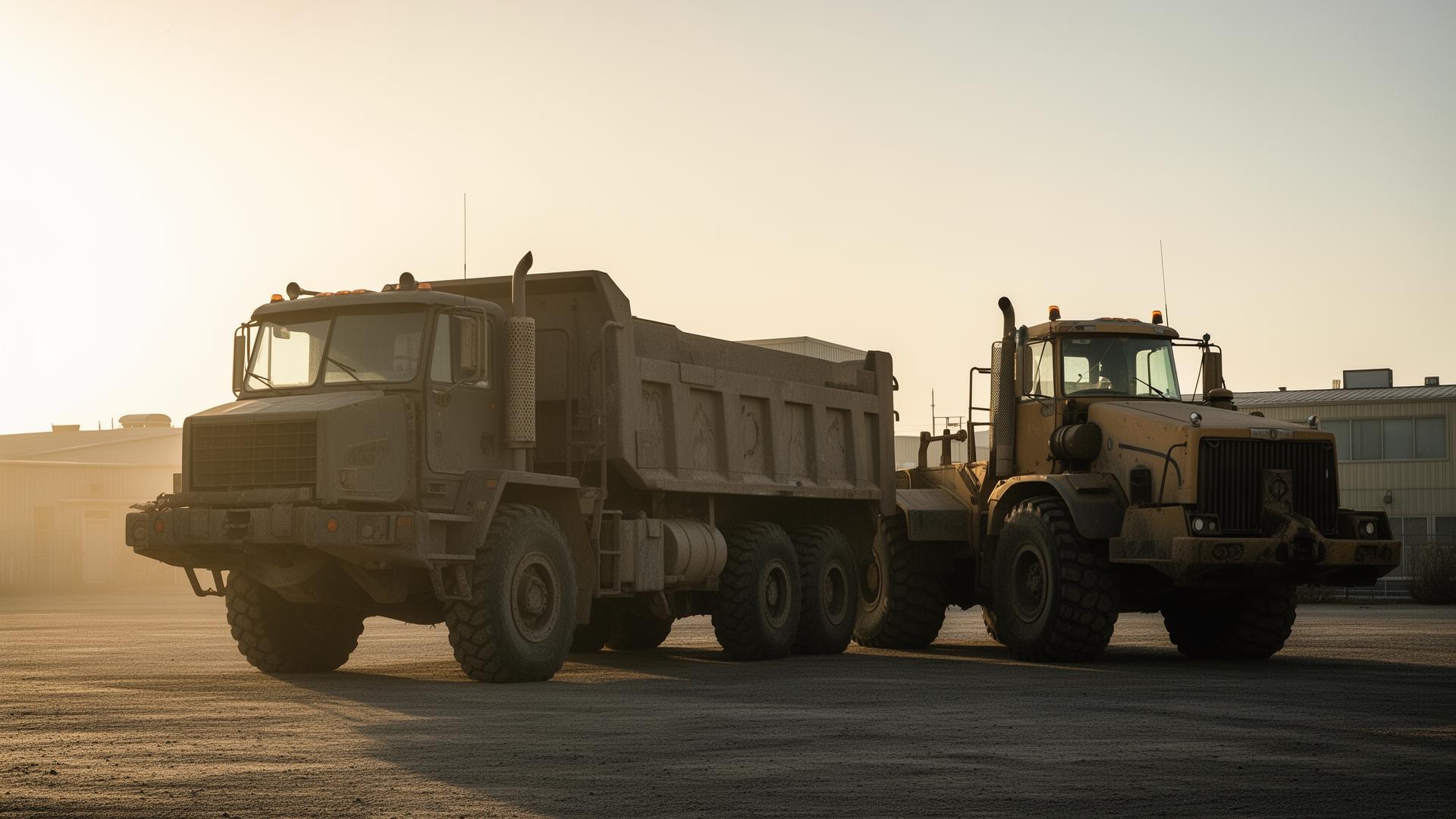 Camion și cap tractor industrial